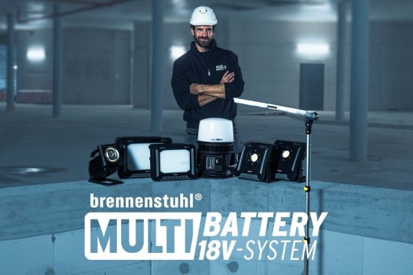 News in the brennenstuhl® Multi Battery 18V System